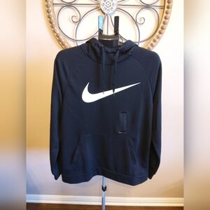 Nike Men's Black Pullover Hoodie